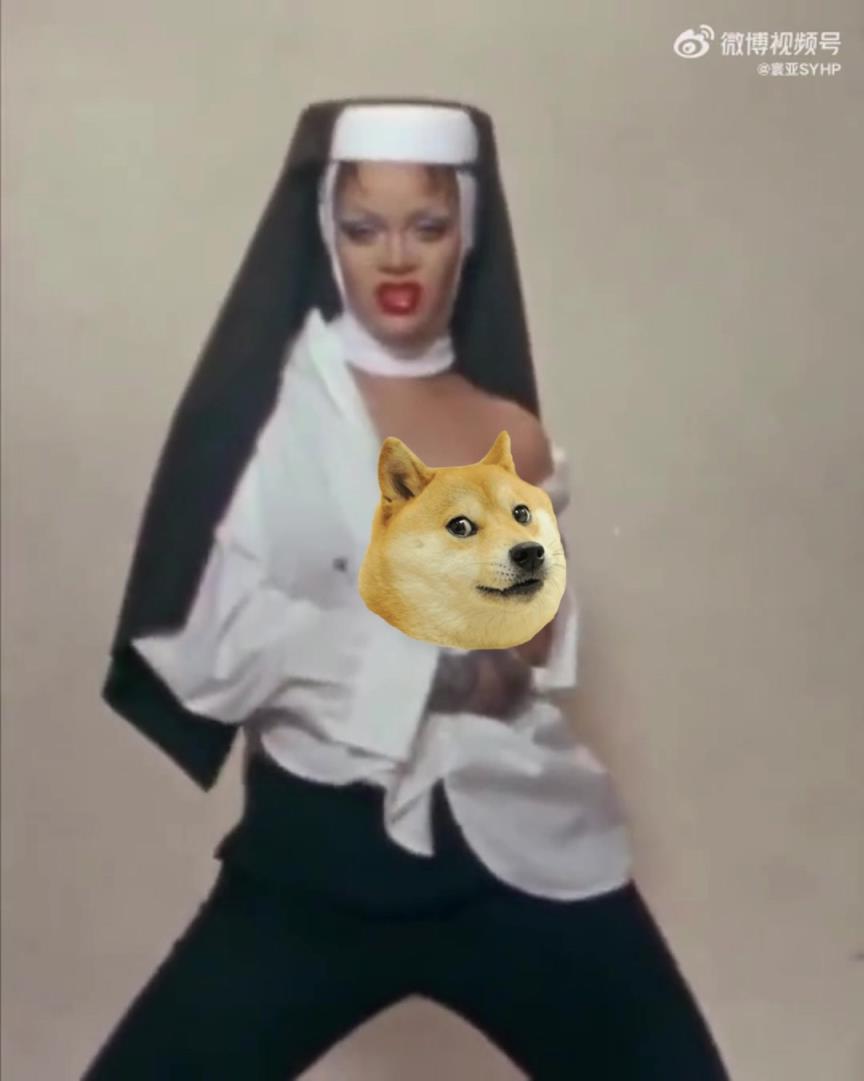 尺度不小！詹姆斯小迷妹蕾哈娜最新雜志封面被批丑化修女